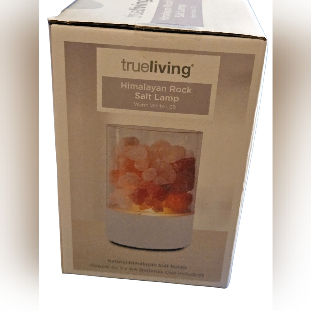 Cozy Glow Himalayan Salt Lamp ✨ Warm LED Desk Decor (New In Box)